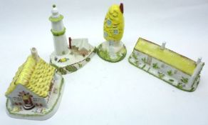 Four Coalport Cottages to include The Lighthouse, The Gingerbread House, The Toadstool House and