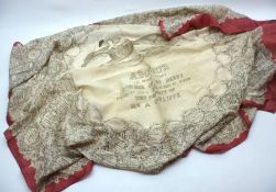 A dated 1913 Silk Scarf of Horse Racing interest, Winners of Derby Since Its Commencement in 1780,