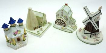 Four Coalport Cottages to include The Watermill (A/F), The Bottle Oven, Barley Sugar House and The