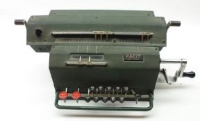 A Vintage Facit Typing Calculator
