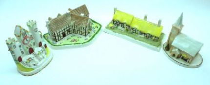 A collection of Coalport Cottages to include Anne Hathaway’s Cottage, The Clock Tower, The Christmas