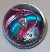 A Caithness Paperweight “Watercolours”, 3” diameter