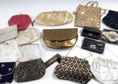 A small box containing assorted Ladies Evening Purses