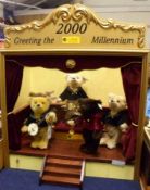 A modern Steiff Millennium Dream Band, to include five small Teddy Bears each playing a musical