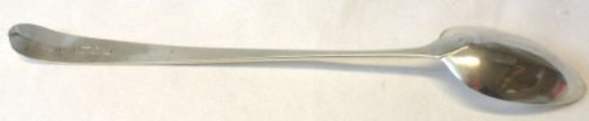 A good Provincial Old English pattern Basting Spoon, well-marked for Exeter 1798, Makers Fr. Parsons