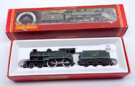 Hornby OO Gauge Locomotive, R.060 BR Class B17 4-6-0 Leeds United; together with Tri-ang Hornby R.