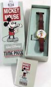 A Mickey Mouse Timepiece, manufactured by Fossil, in original box