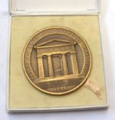 London and Birmingham Railway 1938 Centenary Bronze Medal, 2 ¾”, cased