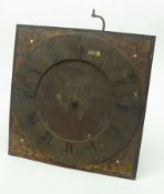 Cleaveland Salter, Crediton, an 18th Century Longcase Clock Movement, (lacking bell and hands),