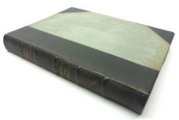 One Calf Leather Bound Volume – English Domestic Clocks by Cescinsky & Webster, published 1914,