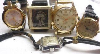 A Mixed Lot comprising: two various Ladies Quartz Wristwatches including Sekonda and Citizen; a