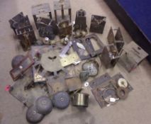 A large box of assorted Antique Part Clock Movements