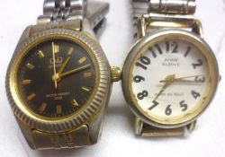 A Mixed Lot comprising: two various Ladies Quartz Wristwatches, including Anne Klein II and Q & Q (