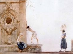 SIR WILLIAM RUSSELL FLINT (1880-1969, BRITISH) Signed in Pencil to Margin Limited Edition Coloured