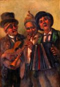 IRISH SCHOOL (19TH/20TH CENTURY) Oil on Canvas A Musical Trio 13” x 9”