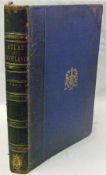 J G BARTHOLOMEW: THE ROYAL SCOTTISH GEOGRAPHICAL SOCIETY’S ATLAS OF SCOTLAND …., 1895, old hf cf gt,