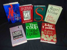 JOHN UPDIKE, 7 ttls: RABBIT REDUX, NY 1971, Book Club Edition, orig cl, d/w; THE COUP, NY 1978, Book