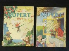 A NEW RUPERT BOOK – THE NEW RUPERT BOOK, [1945-46], Annuals, prices unclipped, 4to, orig pict