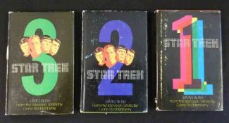 JAMES BLISH: STAR TREK 1 – 2 - 3, 1974-75, 1st hardback edns, orig cl, d/ws (3)