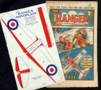 THE RANGER, 1931, No 1, together with orig free-gift Ranger Monoplane, orig wraps + THE MODERN