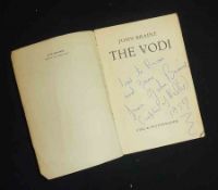JOHN BRAIN: THE VODI, 1959 proof, sigd and inscr, orig plain paper wraps, ptd paper label