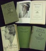 KATHLEEN MCKANE: LAWN TENNIS HOW TO IMPROVE YOUR GAME, 1925, orig cl + MRS L A GODFREE: LAWN