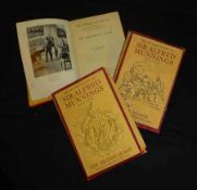 SIR ALFRED MUNNINGS: AN ARTIST’S LIFE – THE SECOND BURST – THE FINISH, 1950052, 1st edns, 3 vols,