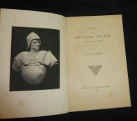 OSCAR BROWNING: THE LIFE OF BARTOLOMEO COLLEONI, L, Chiswick Press for The Arundel Society 1891, 1st
