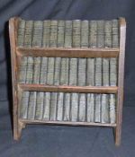 WILLIAM SHAKESPEARE: THE WORKS, Allied Newspapers circa 1925, miniature books, 39 vols, orig cl,