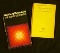 GEOFFREY HOUSEHOLD: THE THREE SENTINELS, 1972, 1st edn, sigd and inscr, 2 ALS loosely inserted, orig