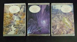 JOHN RONALD REUEL TOLKIEN: THE LORD OF THE RINGS, ill Alan Lee, 1992, 1st edn, 3 vols, orig cl, d/ws