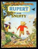 RUPERT AND SNUFFY, [1948], Rupert Adventure Series No 1, 4to, orig pict wraps