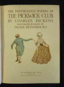 CHARLES DICKENS: THE POSTHUMOUS PAPERS OF THE PICKWICK CLUB, ill Frank Reynolds, L, The