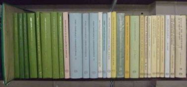 THE SUFFOLK RECORDS SOCIETY ….., 1959-87, vols 1-29, including vol 15 (map vol), unif cl gt, vols