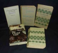 MARY STEWART, 2 ttls: THE CRYSTAL CAVE, 1970, 1st edn, Agatha Christie’s copy, sigd on ffep as