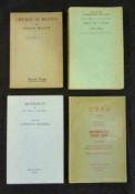 LAWRENCE DURRELL, 2 ttls: TUNC, 1968, uncorrected proof, orig wraps; MONSIEUR, 1974, advance