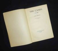 LORD BERNERS: THE CAMEL A TALE, 1936 proof, orig bds, ptd paper label