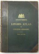 EDWARD STANFORD (PUB): STANFORD’S LONDON ATLAS OF UNIVERSAL GEOGRAPHY …., 1904, 3rd edn, folio