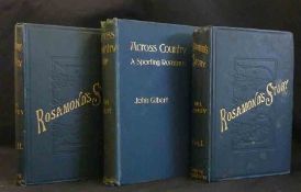 INA GARVEY: ROSAMOND’S STORY A NOVEL, L, Ward & Downey, 1893, 1st edn, 2 vols, orig blind stpd cl