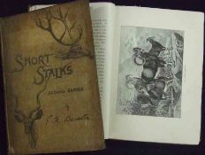 EDWARD NORTH BUXTON: SHORT STALKS: OR HUNTING CAMPS NORTH, SOUTH, EAST, AND WEST, 1893, 2nd edn,