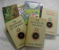 JOHN RONALD REUEL TOLKIEN, 11 ttls: THE LORD OF THE RINGS, 1965, 14th impress, 14th impress, 11th