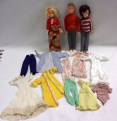 1960s Sindy and Paul Dolls; together with 1970s Sindy and to include a small quantity of clothing