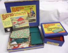 A boxed Bayko Building Set; together with a boxed Bayko Converting Set and Pamphlets (2)