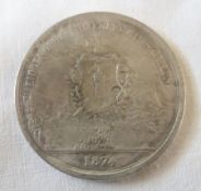 Switzerland 1874 Silver Commemorative Medallion “Eidgenoss Schuzenfest in St Gallen”