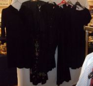 A collection of Little Black Dresses from 1930s-60s