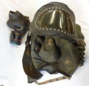 Box: WWII Period Gas Mask and Infant’s Respirator