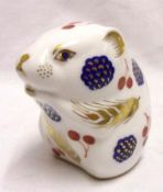 A Royal Crown Derby Paperweight “Harvest Mouse, 2 ½” high