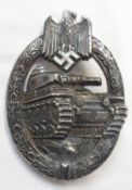 Third Reich Tank Badge