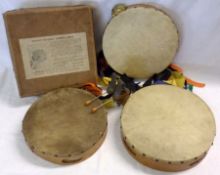 Two Tambrin Drums and one Tambourine (3)