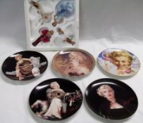 A collection of Marilyn Monroe Collectors Plates, issued by The Bradford Exchange; together with